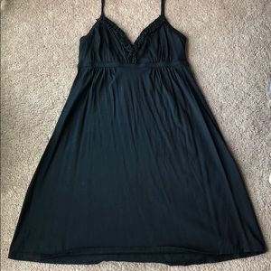 Black halter dress M